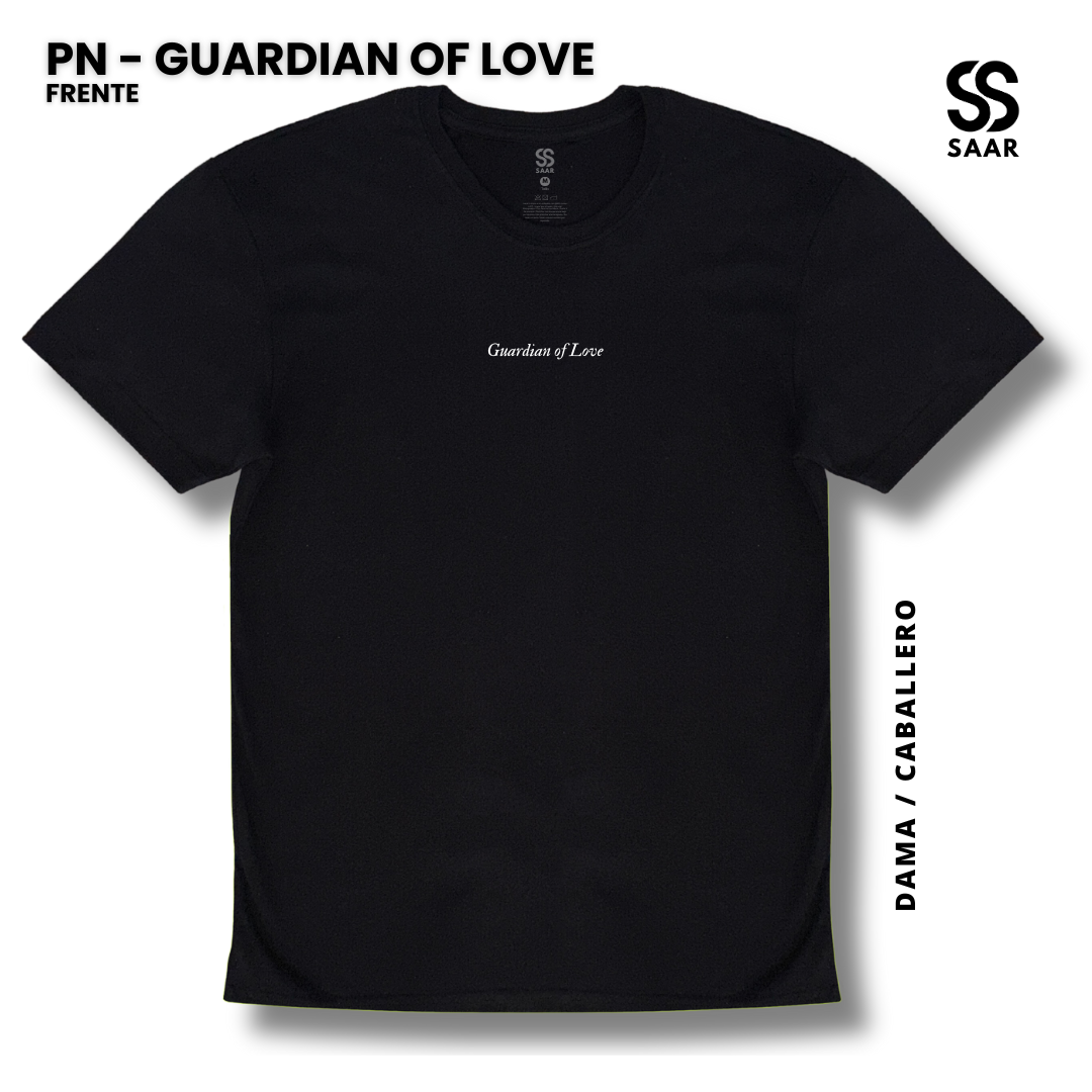 GUARDIAN OF LOVE | Playera Negra