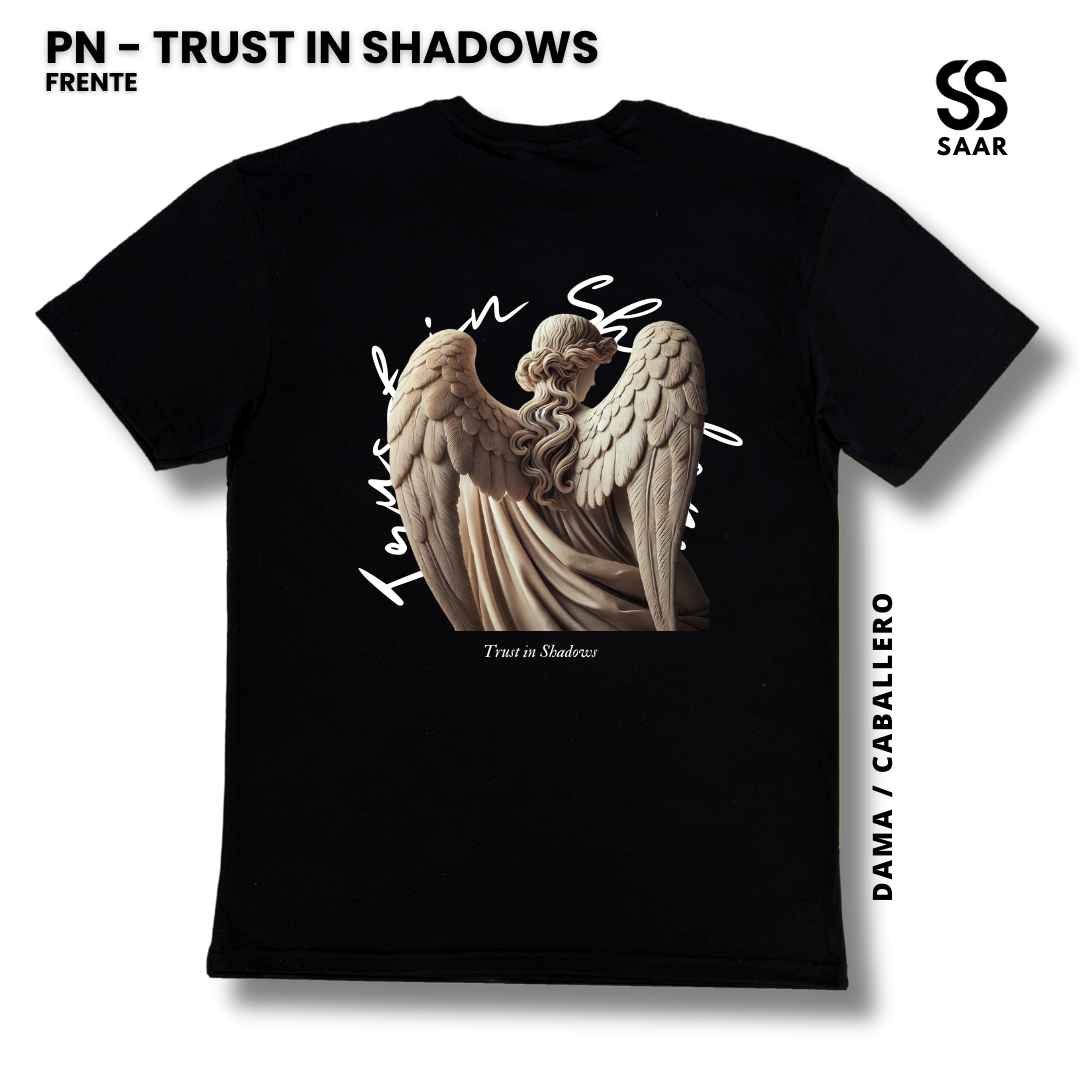 TRUST IN SHADOWS | Playera Negra