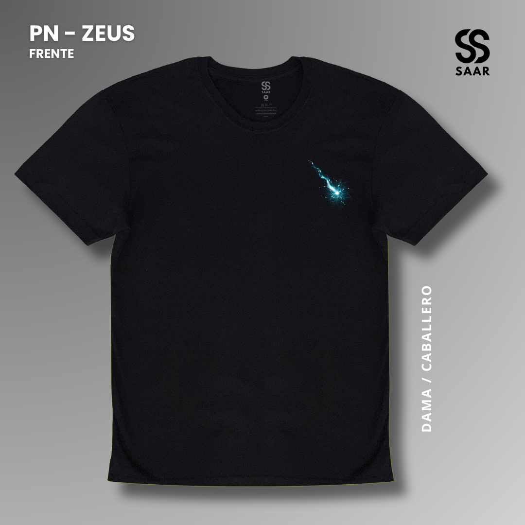ZEUS | Playera Negra