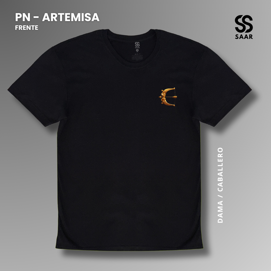 ARTEMISA| Playera Negra