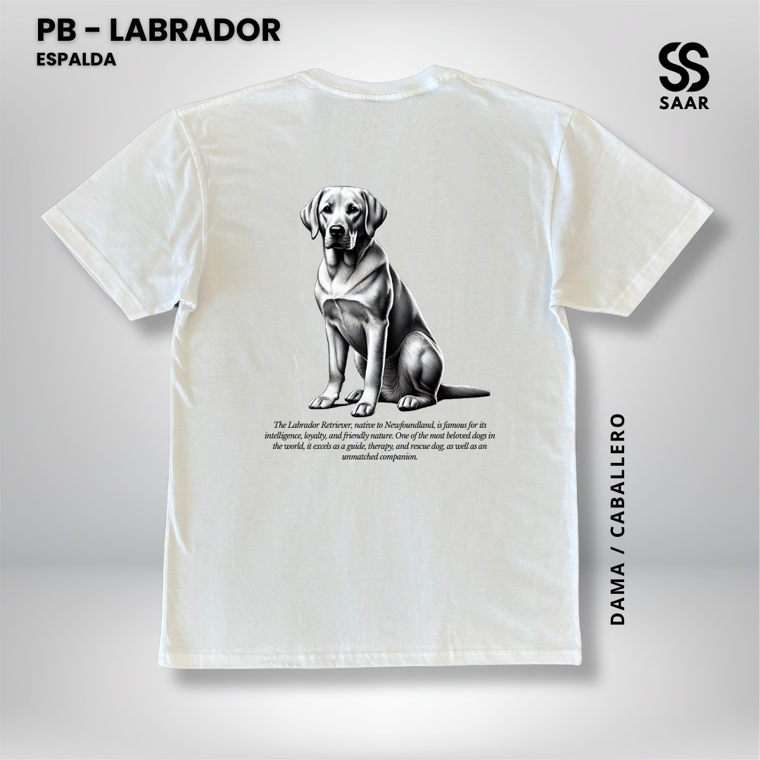 LABRADOR | Playera Blanca