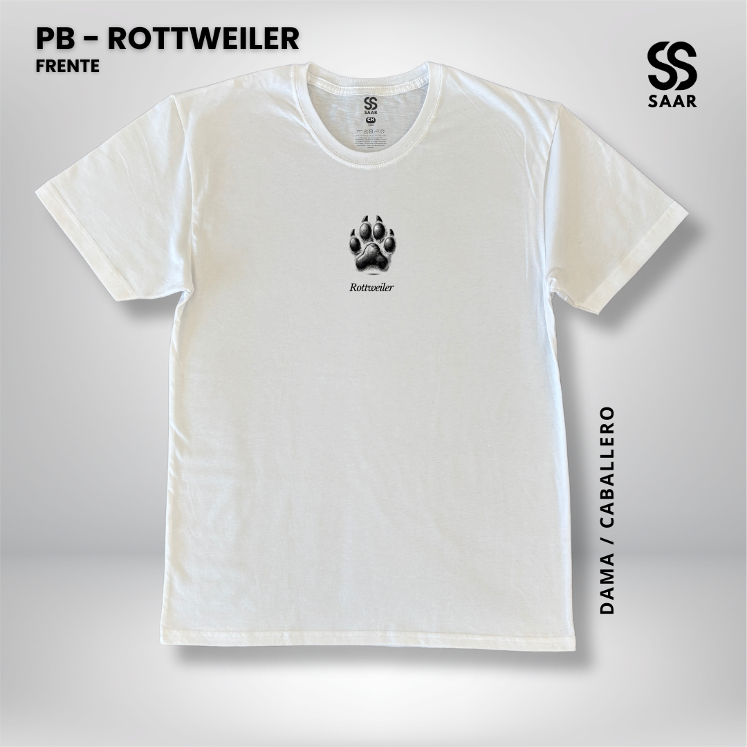 ROTTWEILER | Playera Blanca
