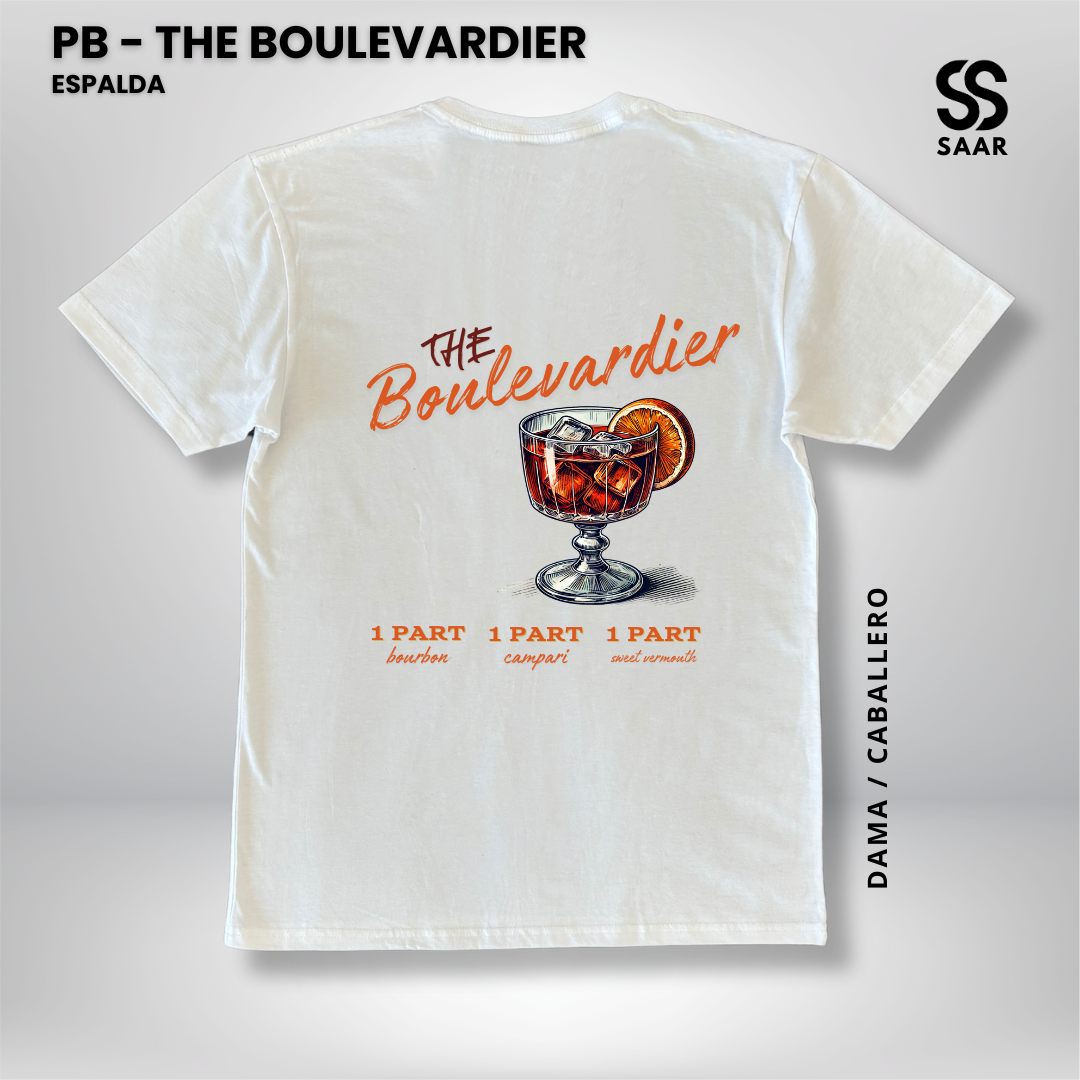 BOULEVARDIER | Playera Blanca