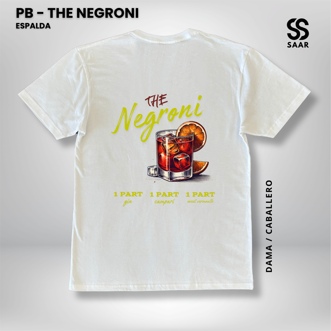 NEGRONI | Playera Blanca