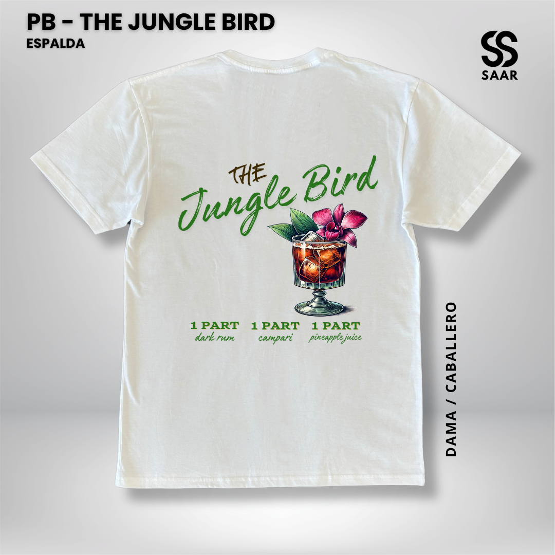 JUNGLE BIRD | Playera Blanca