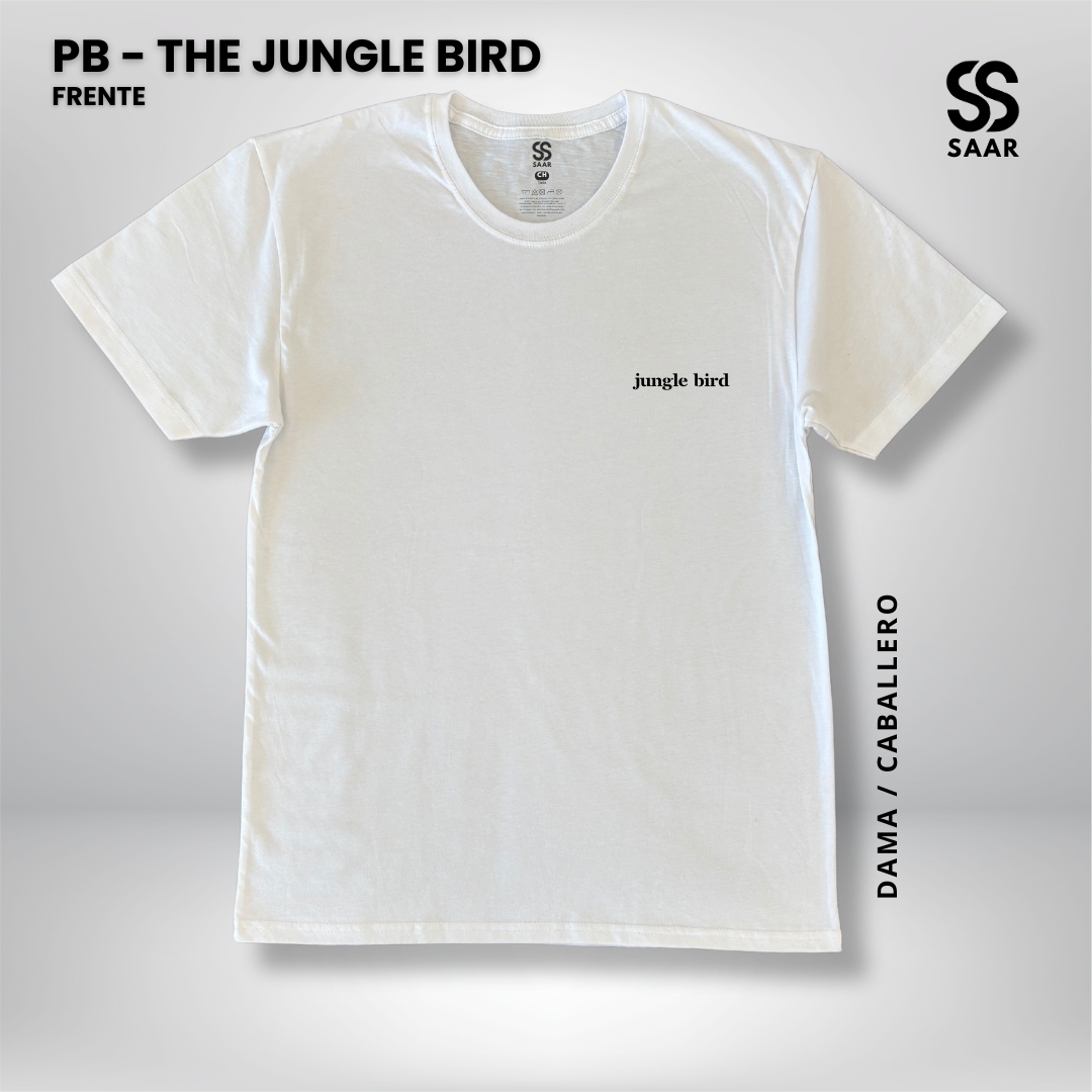 JUNGLE BIRD | Playera Blanca