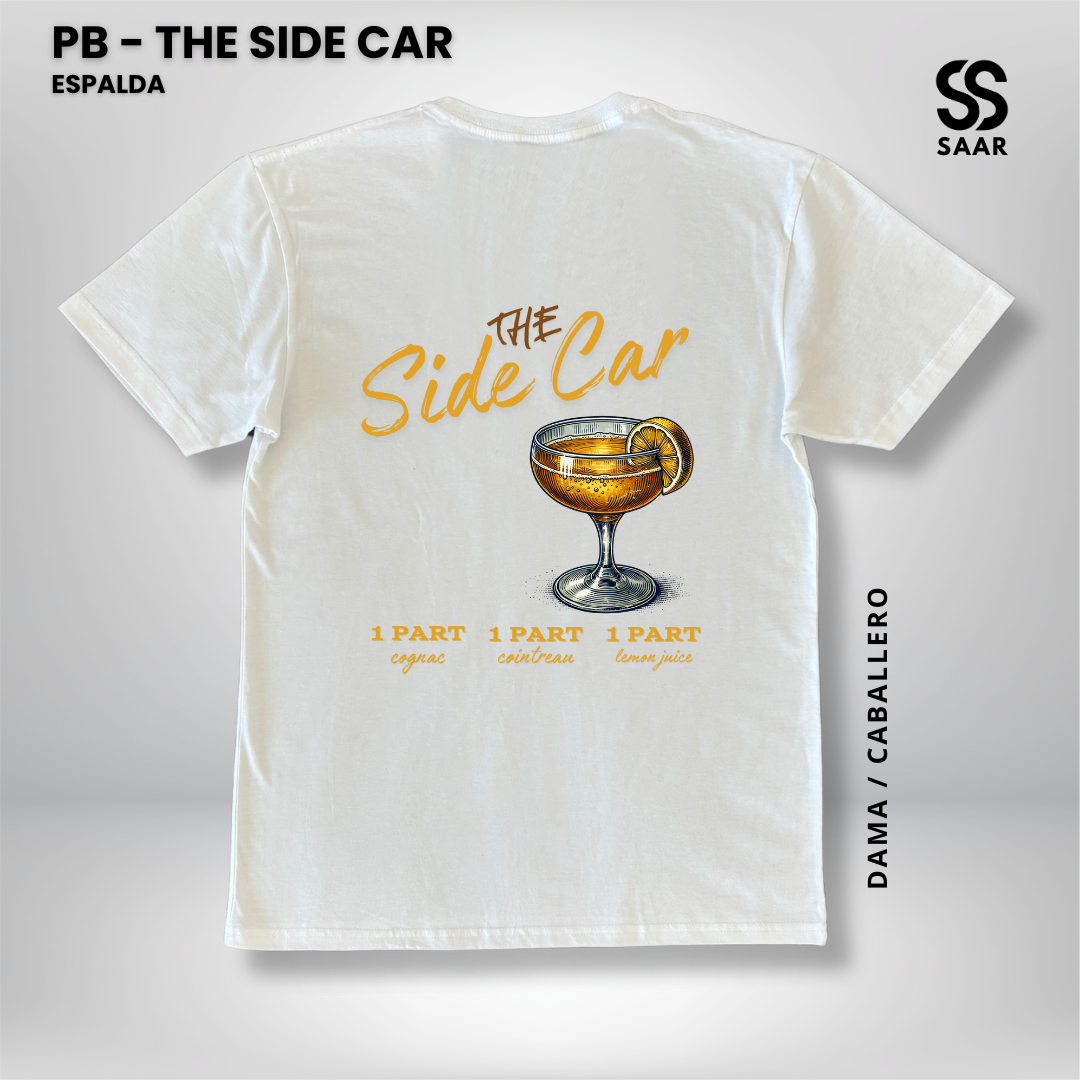 SIDE CAR | Playera Blanca