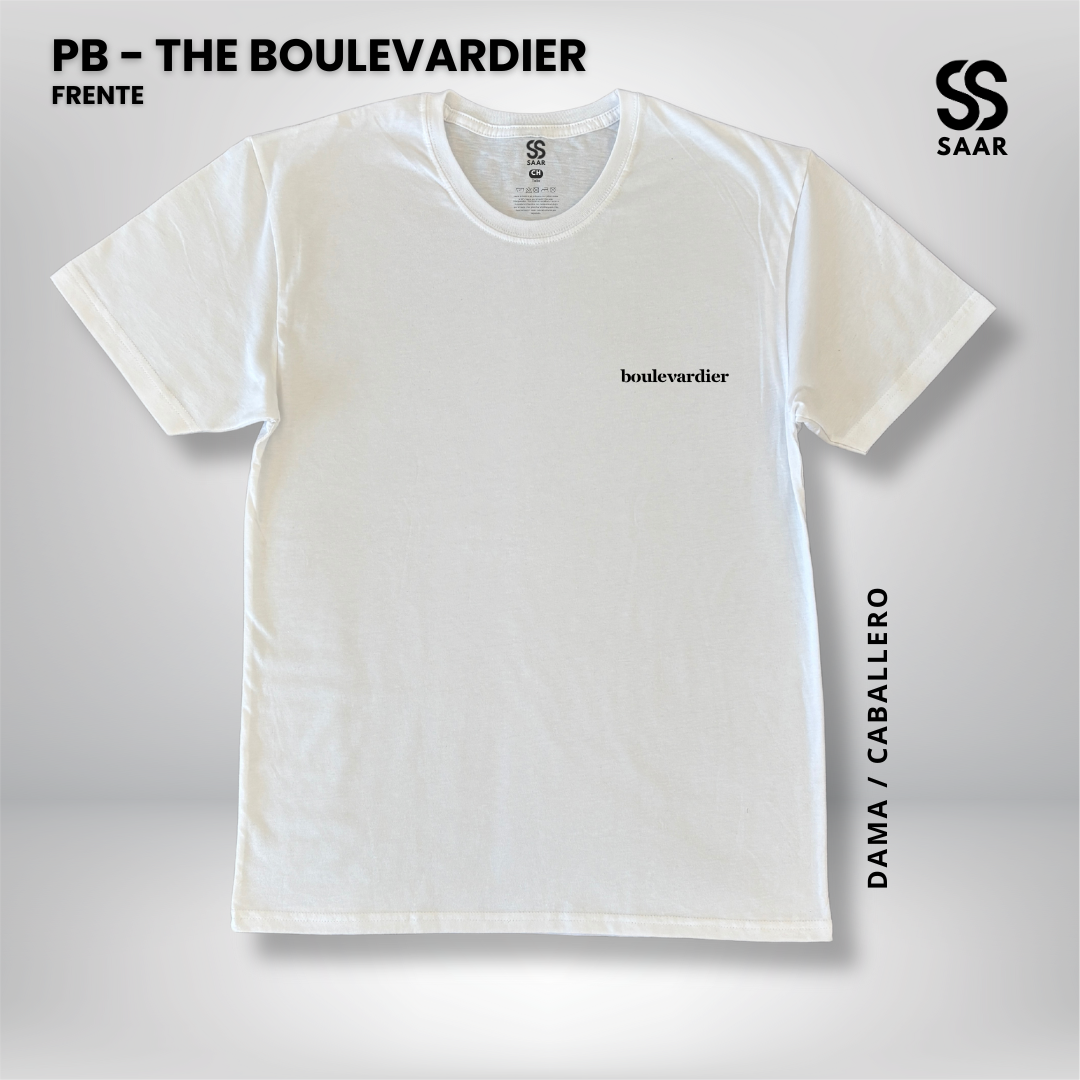 BOULEVARDIER | Playera Blanca