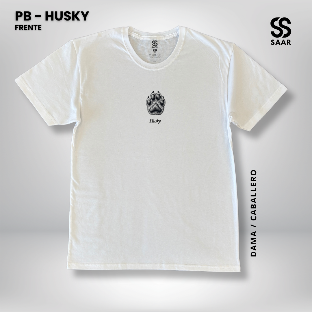 HUSKY | Playera Blanca