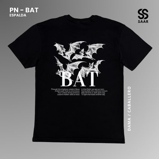 BAT | Playera Negra