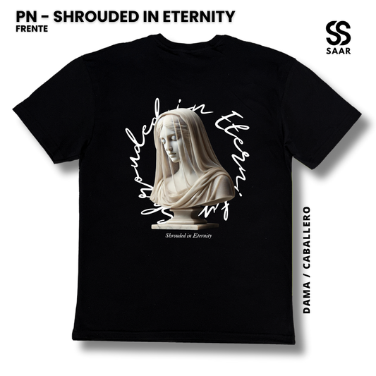 SHROUDED IN ETERNITY | Playera Negra