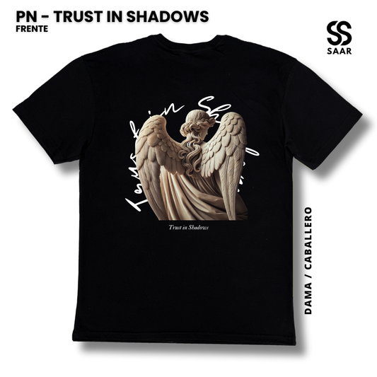 TRUST IN SHADOWS | Playera Negra