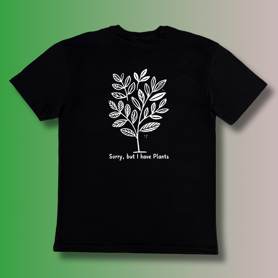 3 PLANTS | Playera Negra