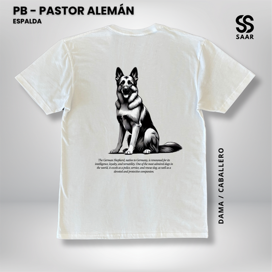 PASTOR ALEMAN | Playera Blanca