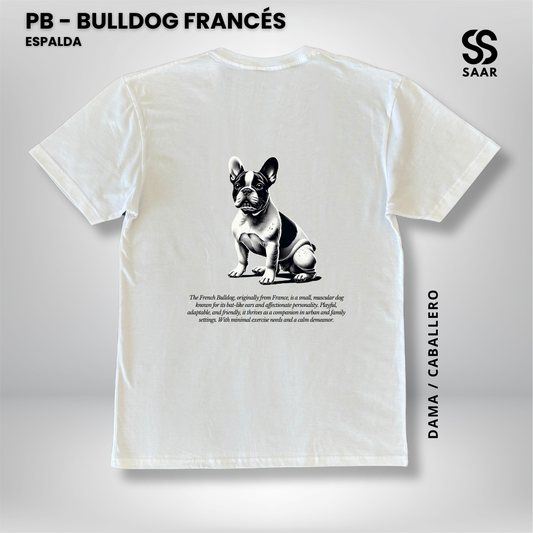 BULLDOG FRANCES | Playera Blanca