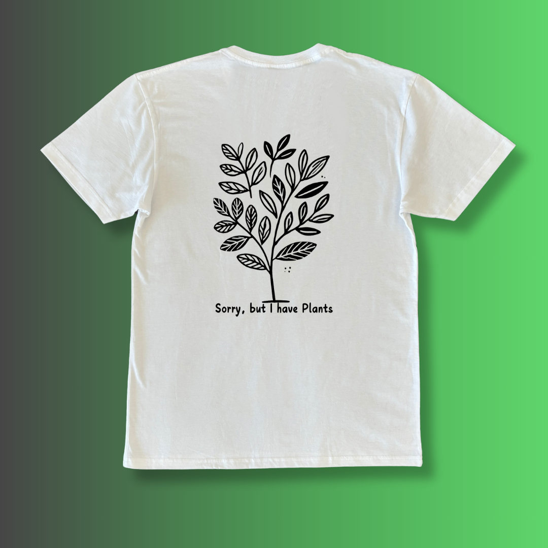 3 PLANTS | Playera Blanca