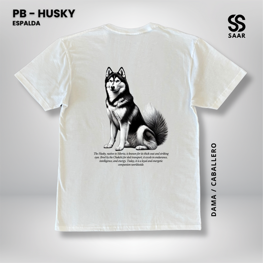 HUSKY | Playera Blanca