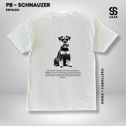 SCHNAUZER | Playera Blanca